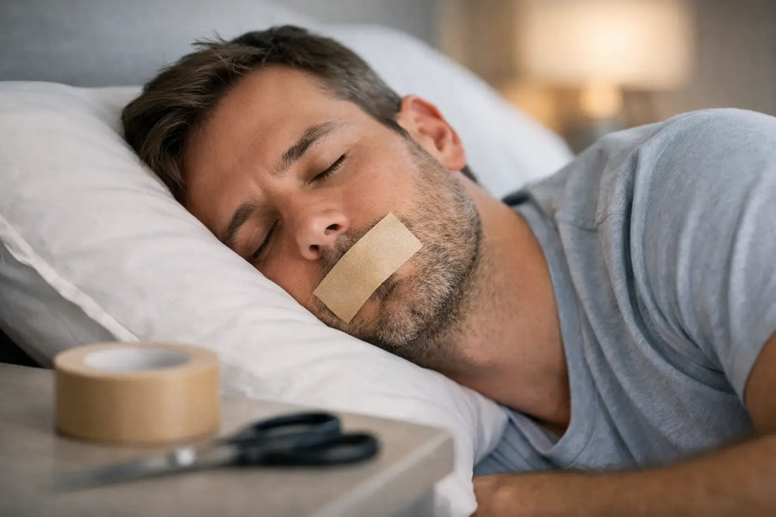How to Tape Mouth for Sleep Safely