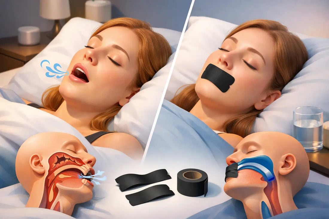 Mouth Taping Before and After: What Changes?