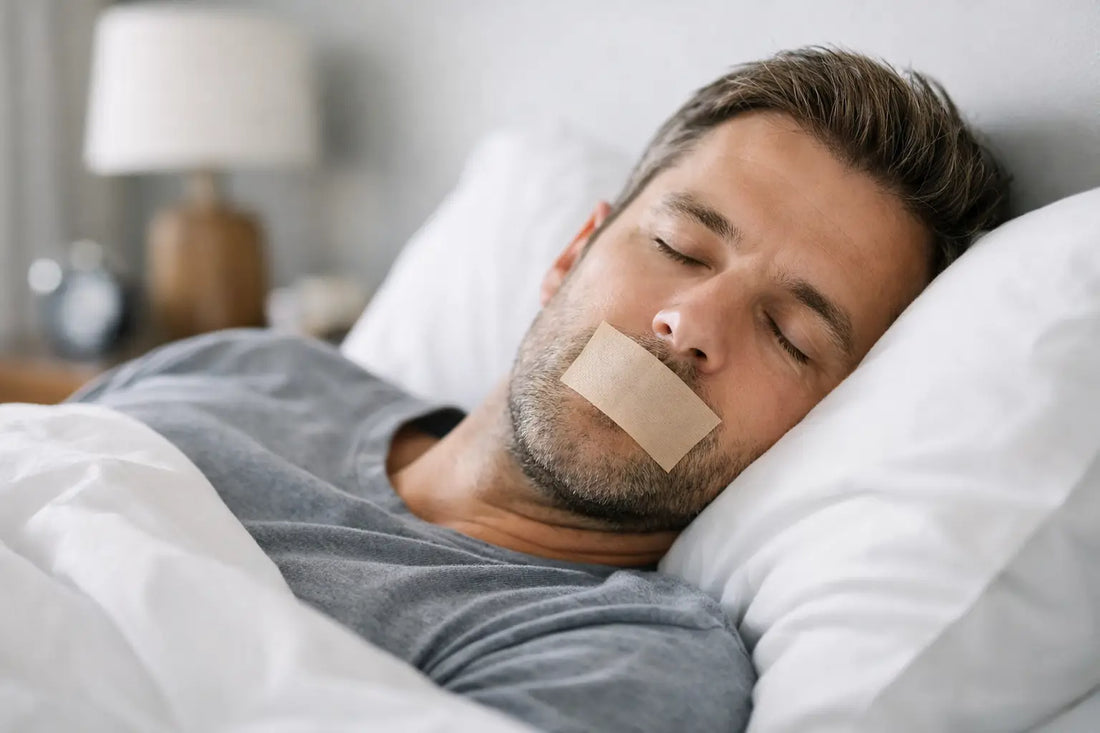 Mouth Taping for Sleep Benefits Explained