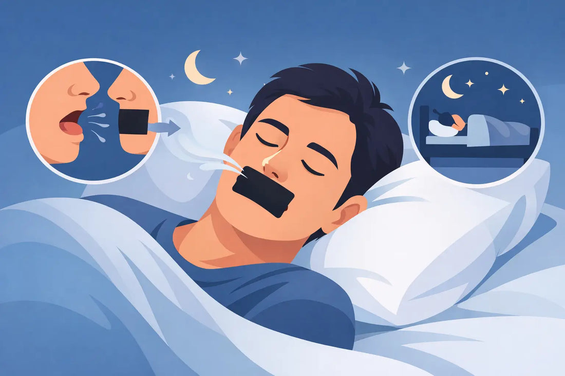 Nasal Breathing Sleep Improvement Example